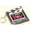 Moveable Clapboard Photo Keychain